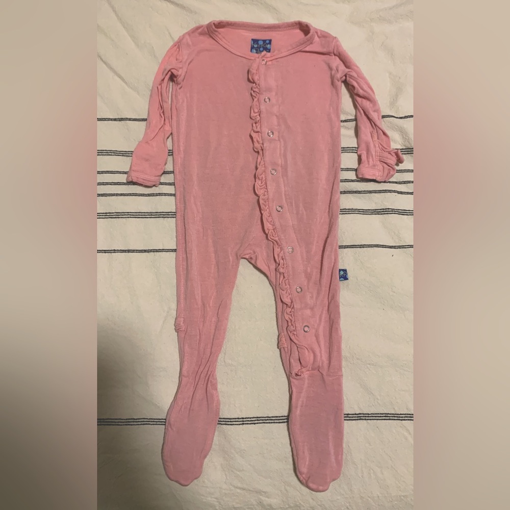 Kickee pants 3-6 month footie